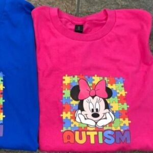Pink autism kid shirt